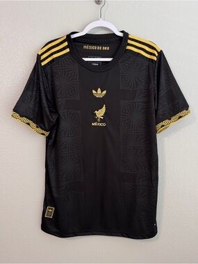 Mexico 2025 black home soccer jersey